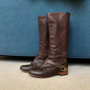 Women’s Leather/Sheepskin UGG Tall Boots